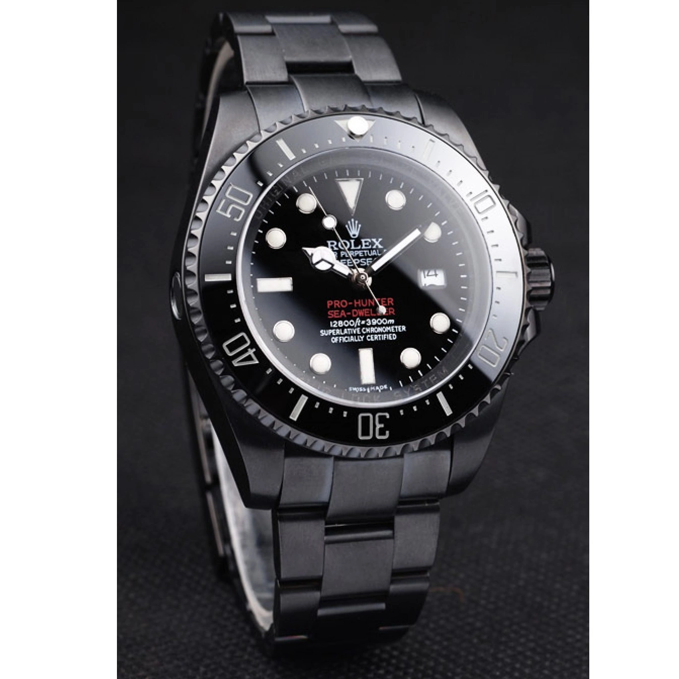 Aaa replica watch Rolex Piccard Swiss Limited Jacques DeepSea 0805